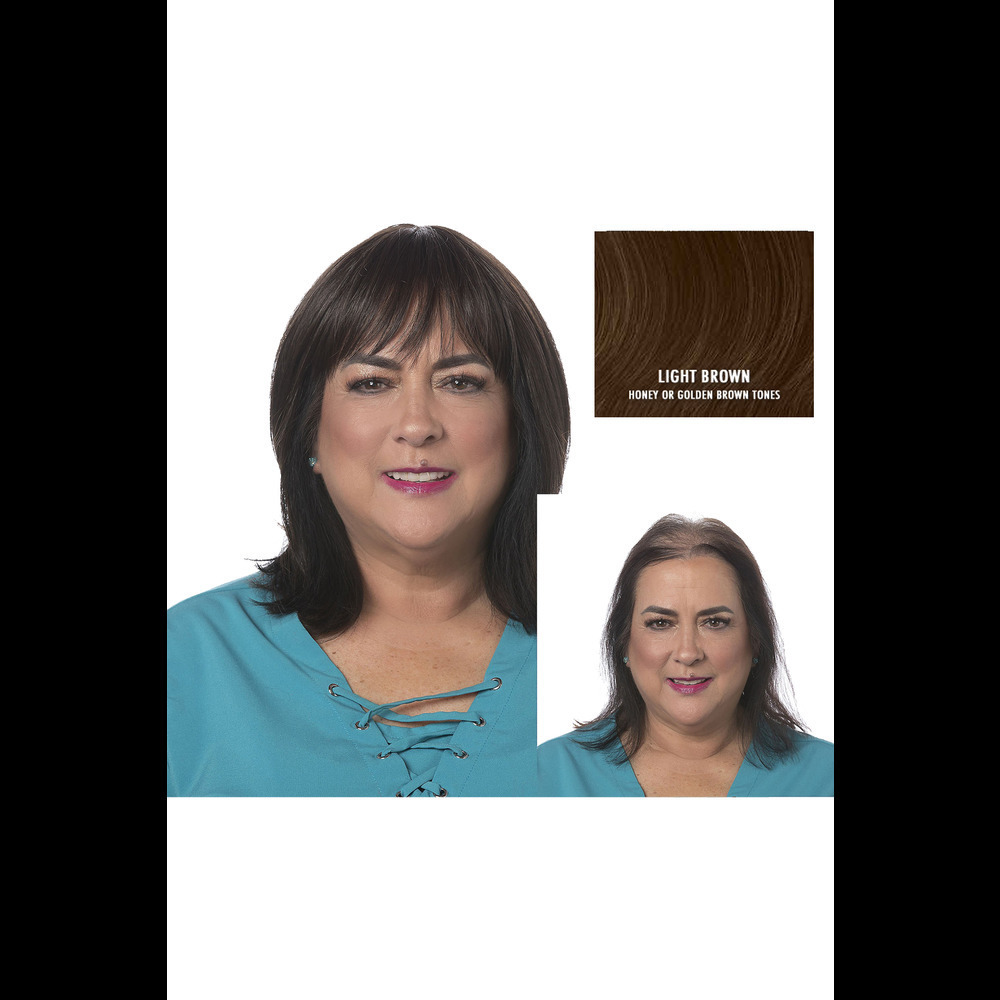 Toni Brattin Perfect Topper Hairpiece Light Brown